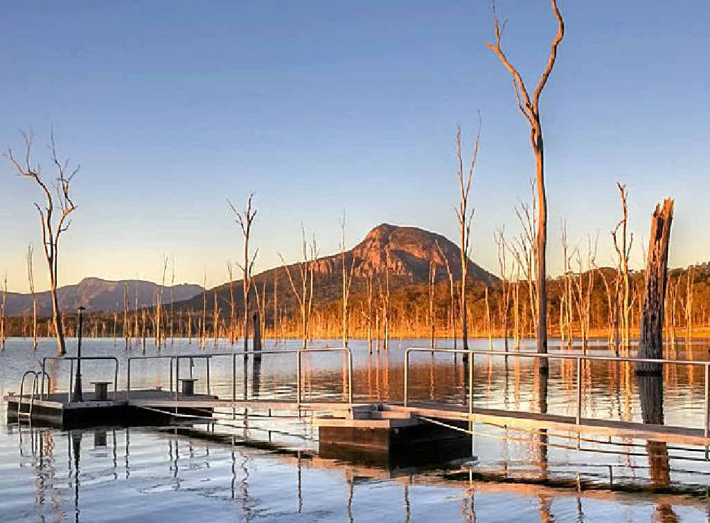 NATURAL WONDER: A view of the beautiful Moogerah Peaks National Park south of Ipswich. NATURAL WONDER: A view of the beautiful Moogerah Peaks National Park south of Ipswich.